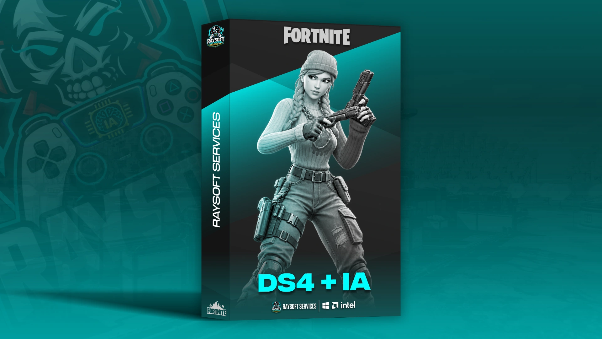 DS4 + IA — Fortnite